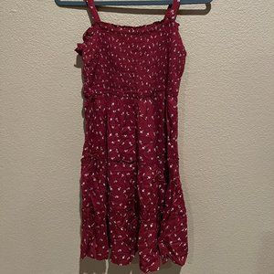 Hollister Removable Straps Red Dress
